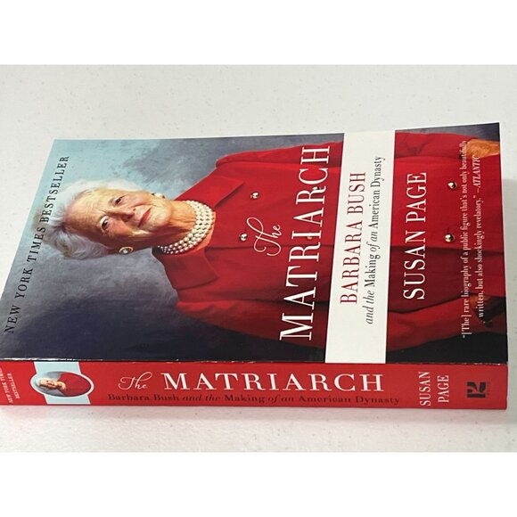 The Matriarch by Susan Page | Barbara Bush Biography Paperback Book - Picture 4 of 5